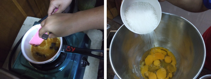 Cara membuat brwnies kukus