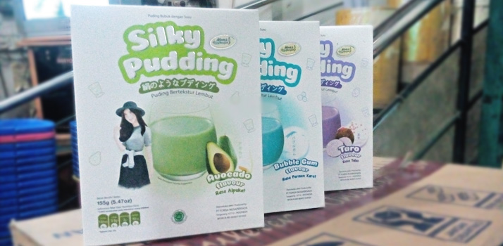 Cara membuat silky pudding dengan Forisa