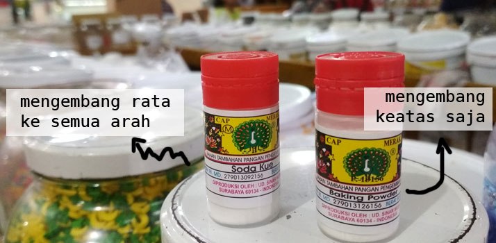 Baking powder dan soda kue