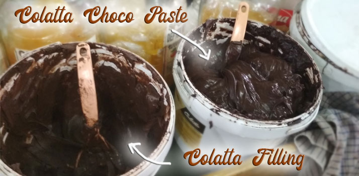 Perbedaan Colatta Filling dengan Choco Paste