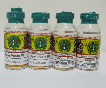 Jamaica Rum dan Rum Pasta Cap Merak